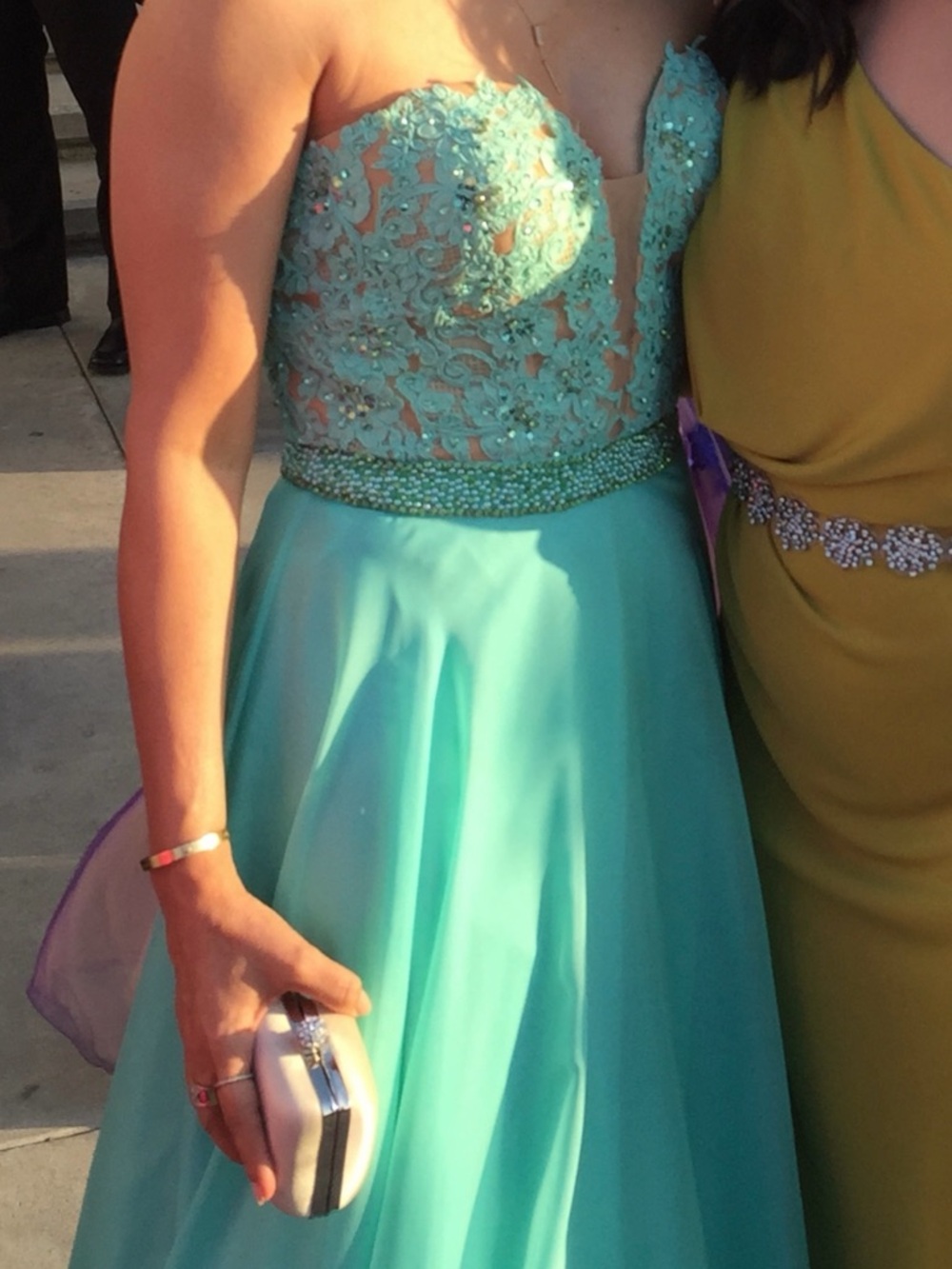 Sherri Hill Light Blue Dress